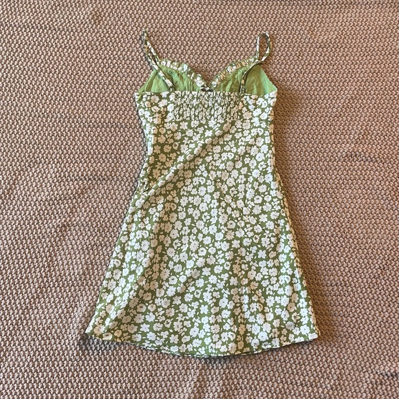 Princess Polly Tasmin Mini Dress Green Floral - Picture 6 of 11